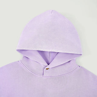 Good Art Messy People Oversized Hoodie – Lavender Heavyweight Streetwear